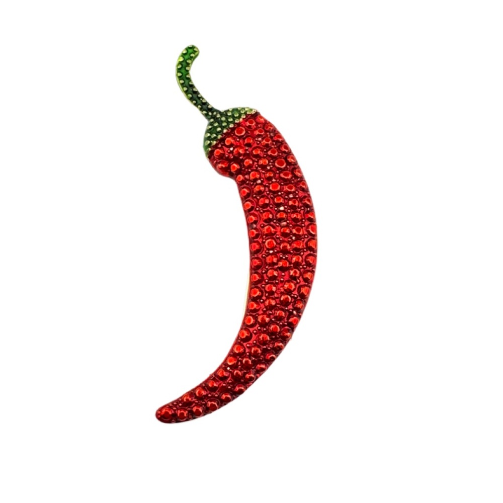 Red Chili Pepper Brooch